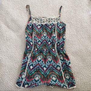 Multicolored Romper
